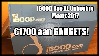 €1700 AAN GADGETS iBOOD BOX XL UNBOXING [upl. by Beatriz]