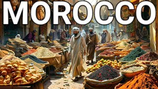 🇲🇦 MOROCCO STREET FOOD MARRAKECH NIGHT WALKING TOUR MAGICAL EXPLORATION OF THE SOUK AND MEDINA [upl. by Aenil]