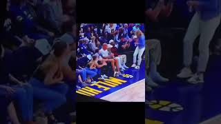 Lebron James Jumps At A Fan 😂 [upl. by Mccormac]