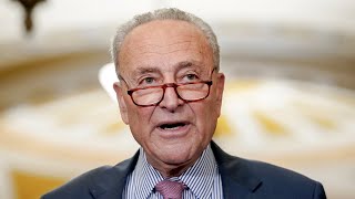 Schumer pushes stopgap bill to avert shutdown next week [upl. by Brandes402]