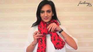 10 Different Ways to Tie Your Scarf  ١٠ طرق مختلفة لربط السكارف [upl. by Aihsinat]