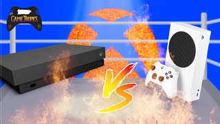 Xbox One X vs Xbox Series S Cara a cara en 2022 ¿Cuál me compro [upl. by Aekahs]