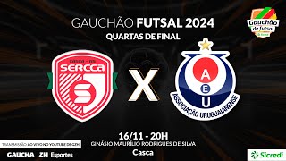 SERCCA 2x5 AEU  GAUCHÃO DE FUTSAL  16112024 [upl. by Airuam92]