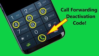 Call forwarding deactivation Code stops divert calls to another phone number [upl. by Melisse]