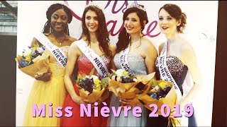 Élection de Miss Nièvre 2019 à Nevers  avec Miss France et Miss Bourgogne  4K [upl. by Nayek]