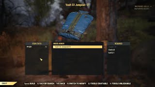 Fallout 76 where to get circuitry for vault 33 jumpsuit [upl. by Adnaluoy]