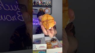 Crème Brûlée Krispy Kreme Doughnut Review 🍩 krispykreme mukbang [upl. by Pelage]