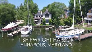 Spa Creek Waterfront  1 Shipwright Harbor Annapolis Maryland 21401 [upl. by Lindy]