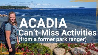 The TOP 10 Things to Do in Acadia National Park  Best Hikes Views and Drives [upl. by Aihn]