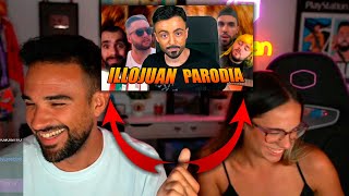 LMDSHOW ILLOJUAN REACCIONA a SU PARODIA [upl. by Leugimesoj]