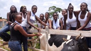 Una Miss Uganda agrícola [upl. by Ayim]