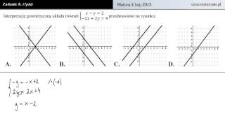 Zadanie 8  matura 4 luty 2013 [upl. by Enileqcaj803]