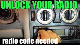 Unlock Your Mercedes Radio [upl. by Vicky]