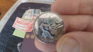 ASMR COLLECTION CANADIENNE DE MONNAIE ET international [upl. by Stilwell660]