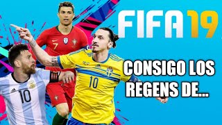 CONSIGO los REGEN➡️ de estos 3 CRACKS‼️🔝 en modo carrera FIFA 19 REGENS💯 [upl. by Garwin]