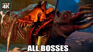 ZOOCHOSIS  All Bosses amp Jumpscares With Cutscenes 4K 60FPS UHD PC [upl. by Nancie57]