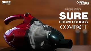 Eureka Forbes  Sure from Forbes Compact Vacuum Cleaner  Demo Video [upl. by Zurc]