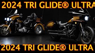 2024 HarleyDavidson TRI GLIDE® ULTRA  FIRST LOOK [upl. by Molini]