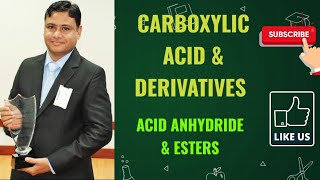 Carboxylic acids amp Their Derivative  Acid anhydride amp Esters [upl. by Asir490]