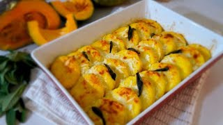 Gnocchi alla romana con la zucca  Ricetta facile [upl. by Airrehs32]