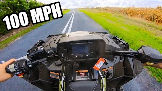 Polaris Sportsman 1000 TOP SPEED  Extremely FAST [upl. by Evers]