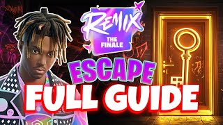 HARDEDE THE FINALE ESCAPE ROOM FORTNITE Hardede The Finale Escape Room Fortnite FULL GUIDE [upl. by Keli]