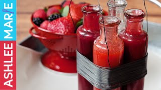 How to make a Berry Coulis [upl. by Airret]