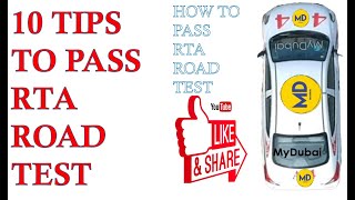 How to pass RTA road test 10 Tips to pass final road test [upl. by Brottman]