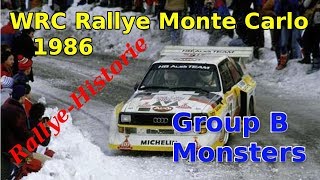 Rallye Monte Carlo 1986 TV quotThe Last Group B Monstersquot [upl. by Bamford]