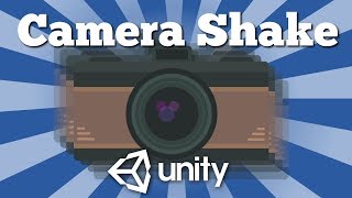 How To Create Camera Shake Effect in Unity Game Simple 2D Tutorial [upl. by Luigino]