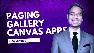 Paging in Gallery Canvas App [upl. by Travers44]