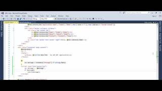 MVC  Fix Error  JavaScript critical error at line Unterminated string constant [upl. by Raine]