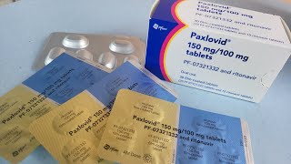 Pfizer PAXLOVID 150 mg100 mg tablets ■ PF07321332 amp ritonavir [upl. by Llehsor]