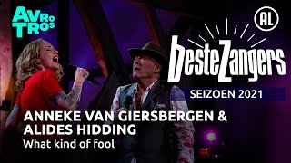 Anneke van Giersbergen amp Alides Hidding  What kind of fool  Beste Zangers 2021 [upl. by Stormie]