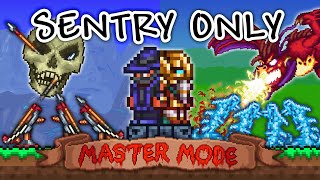 Can I Beat Terraria Master Mode Using Only Sentries [upl. by Gilges944]