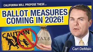 New CA Ballot Measures Coming in 2026 [upl. by Roana]