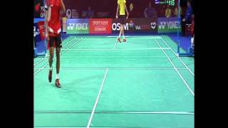 Video clip  Round 16 court 2  MS  Yonex Denmark Open 2011 [upl. by Sherwynd]