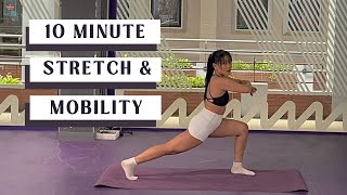 10 MENIT STRETCHING amp MOBILITY  Bisa dilakukan di rumah setiap pagi amp fun workout  Daisy Salim [upl. by Nerissa]