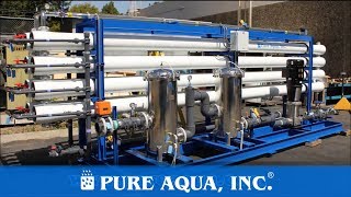 Surface Water Reverse Osmosis System Mexico 216000 GPD  wwwPureAquacom [upl. by Lrac343]