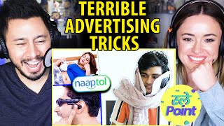 SLAYY POINT  Terrible Advertising Tricks  Naaptol  Reaction by Jaby Koay amp Carolina Sofia [upl. by Coralie70]