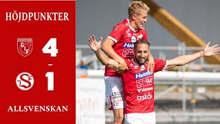 Degerfors IF  Sandvikens IF 41 Höjdpunkter  Allsvenskan 2024 [upl. by Heer]