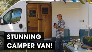 The Most Beautiful Camper Van Conversion Ever Made [upl. by Tadd]