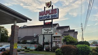 Maples Motor Inn Pigeon Forge Tennessee 9212024 [upl. by Emlin602]