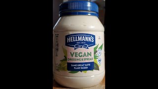 Hellmanns Vegan Dressing amp Spread Review [upl. by Ozkum674]