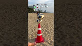 Striker Challenge on the beach shorts [upl. by Anelram]