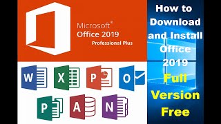 Installer et activer Office 2019 Pro Plus Gratuitement  Crack  FR [upl. by Attoynek600]