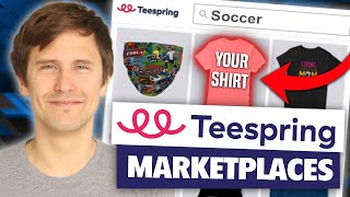 How to Get YOUR Teespring Listings on the Teespring Marketplace and Boosted Network [upl. by Eissen]