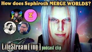 How does Sephiroth MERGE WORLDS ft SleepeziSchrodingersBabySealSubTXT FF7 Rebirth [upl. by Eltsyrhc]