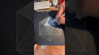 How to draw the Icosahedron Platonic Solid Fast [upl. by Churchill360]