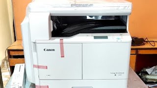 How To Install BrandNew Canon Ir 2206 Copier [upl. by Barrow825]